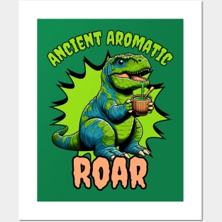 Matcha dinosaur Posters and Art